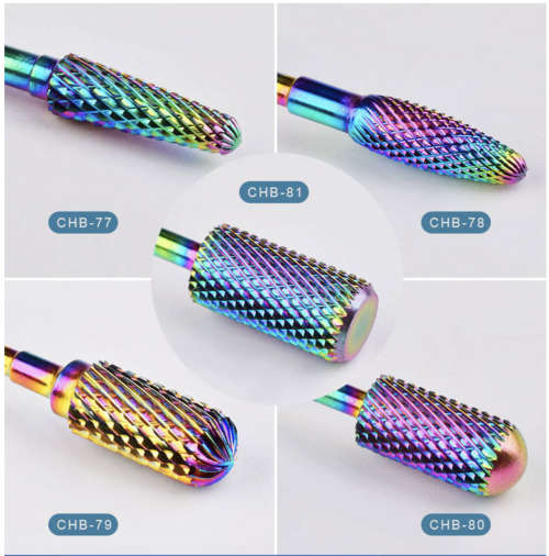 Tungsten steel plated color Drill Bit MESSAGE BT NUMBER