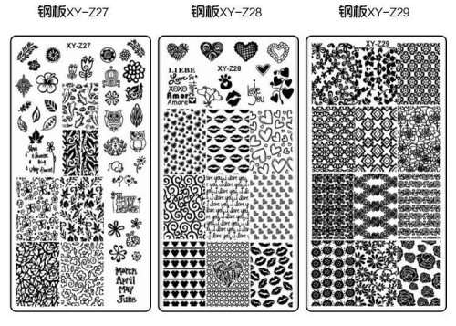 Stamping Plate XY-Z 27