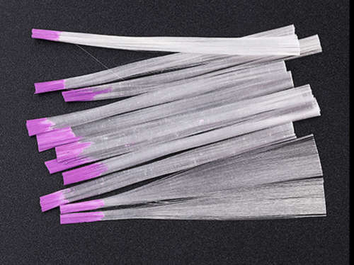 10pcs Fiber Glass Nail Extension for UV Gel Building French Manicure Acrylic Fiberglass Nail Forms S