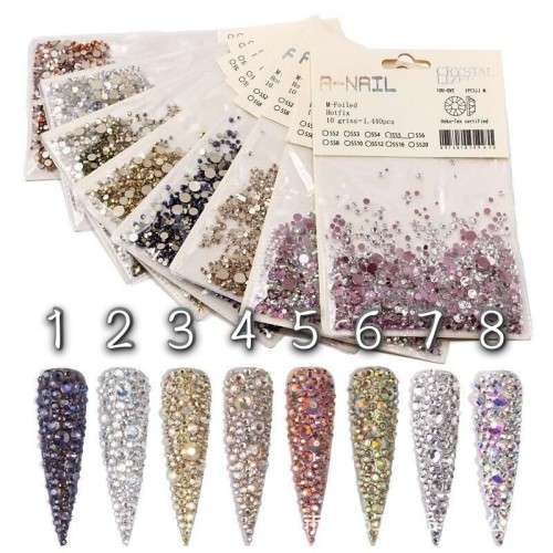 1720pcs Flat Bottom Diamonds please message number