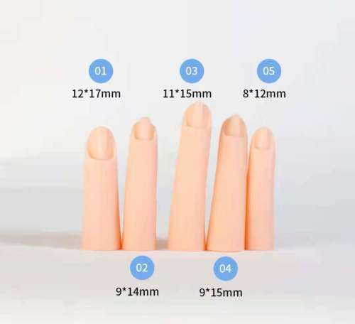 Silicon Practice Finger 5pcs/Set