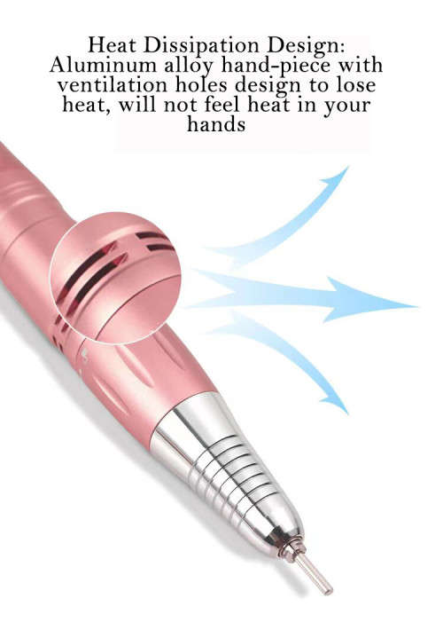 JF801 Portable Rechargeable Cordless Nail Drill Machine 30000rpm Electric Nail File Machine E File f