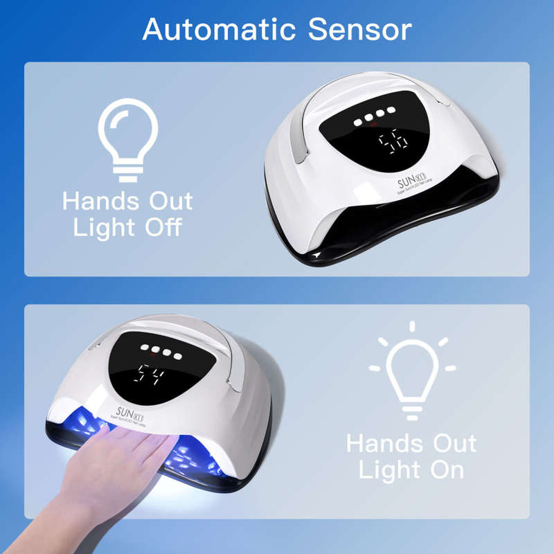 Sun X11 Professional Gel Polish LED Nail Dryer Lamp 288W ( 63 LED Beads )