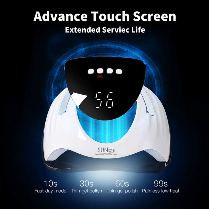 Sun X11 Professional Gel Polish LED Nail Dryer Lamp 288W ( 63 LED Beads )