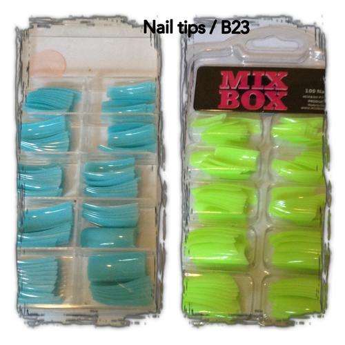 Nail tips B23  2 packet of 100 tips
