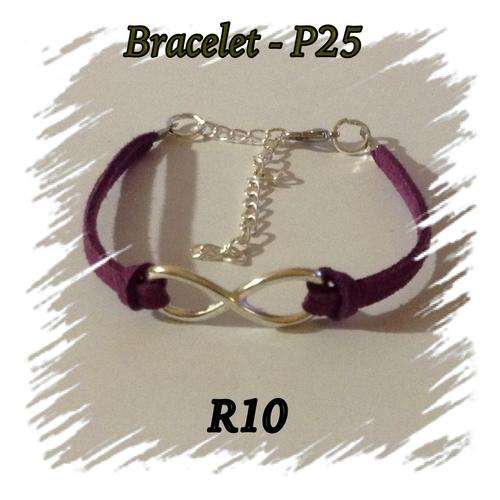 INFINITY BRACELET -  ANTIQUE SILVER-INFINITY-PURPLE
