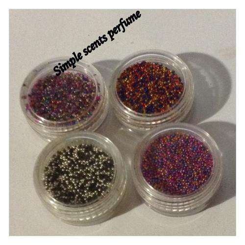 5 G -GLITTER BALLS -4 PC