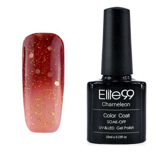 Elite99 Temperature Change Color Soak Off UV/LED Gel Nail Polish 10ML -