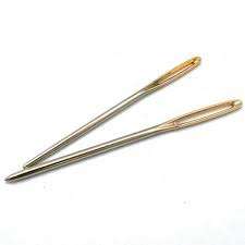 WOOL NEEDLES-GOLDEN EYE-2PC