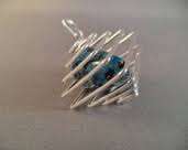 ANTIQUE-SILVER-BEAD CAGE-10X6MM