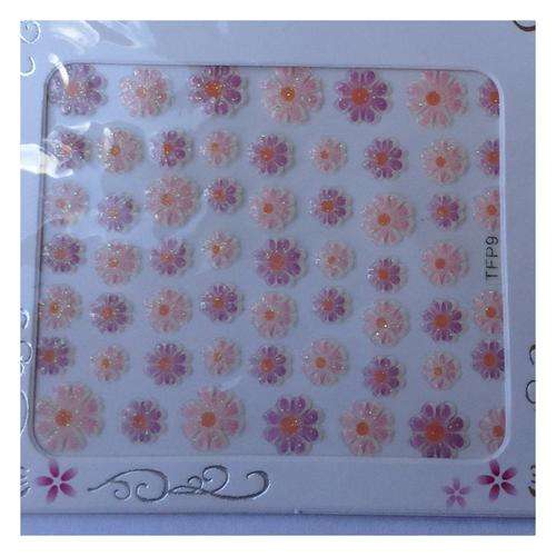 3D RUBBER ART COLLABORATION NAIL ART STICKERS