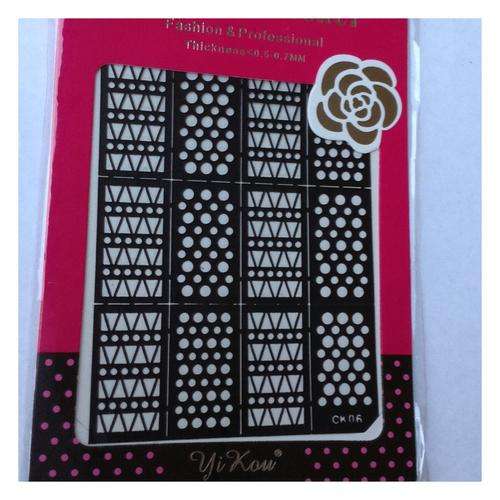 NAIL ART STICKER STENCIL - THIKNESS 0.5 X 0.7 MM