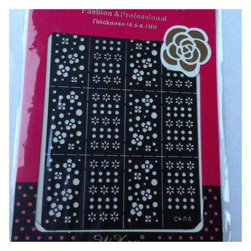 NAIL ART STICKER STENCIL - THICKNESS 0.5 X 0.7 MM