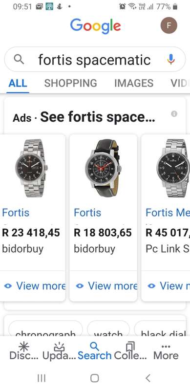 Fortis Automatic Spacematic