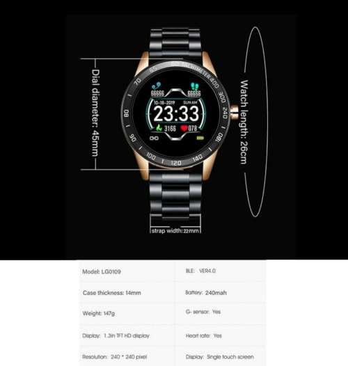 Lige Smart Sport Watch
