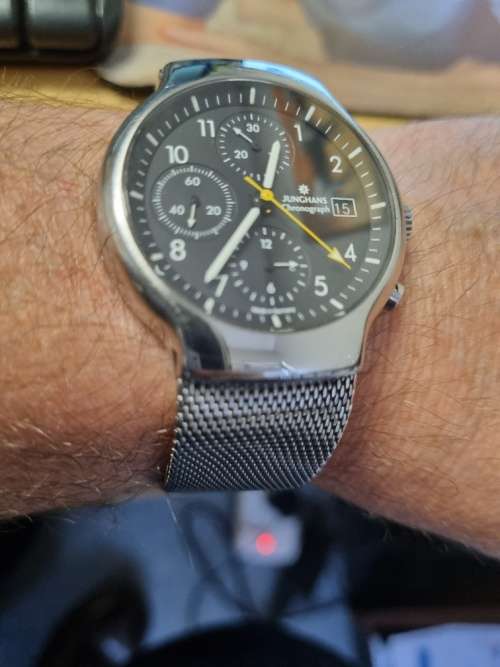 Junghans Tourneur Chronograph Automatic Watch