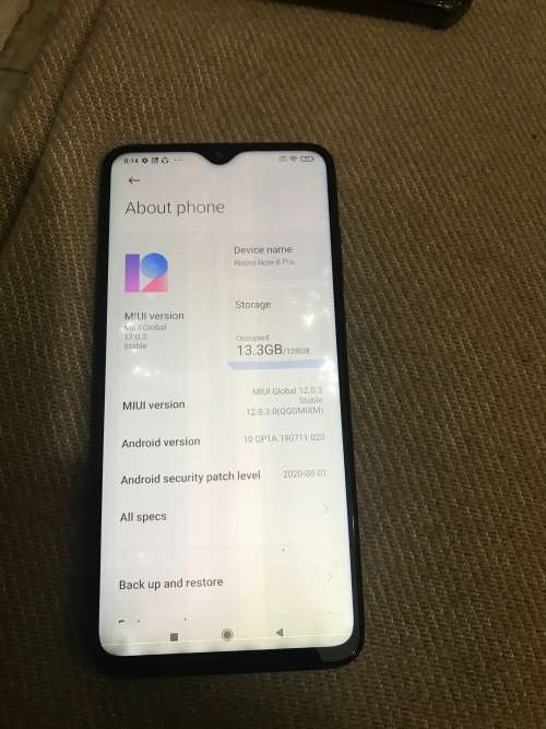 Redmi note8 pro