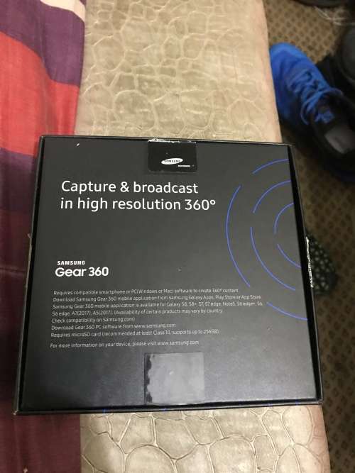 Samsung gear 360 camera