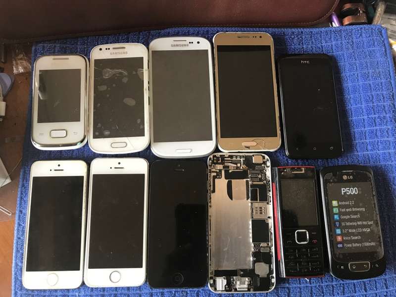 Lot of phones