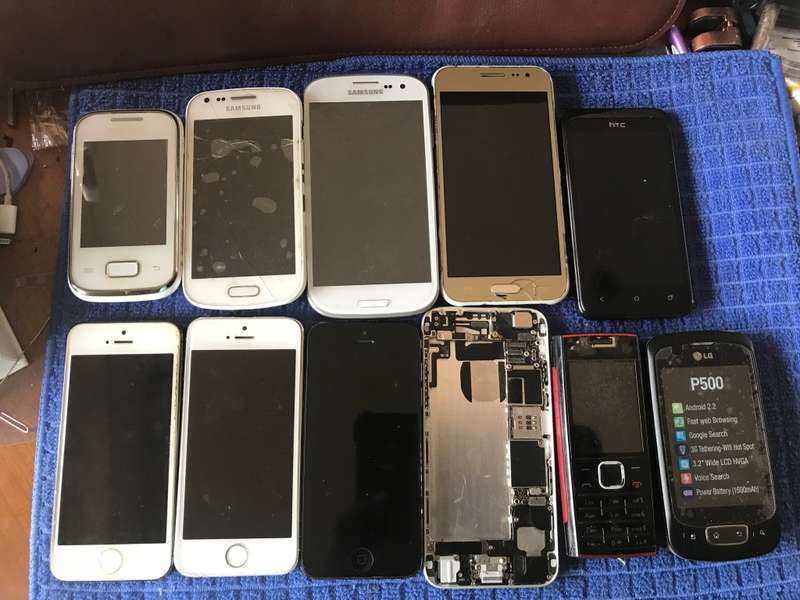 Lot of phones