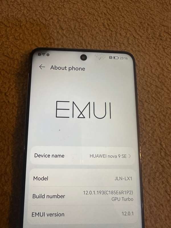 Huawei nova 9 Se