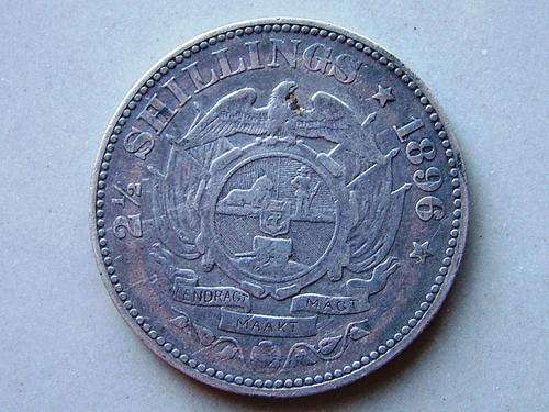*** 1896 ZAR 2 1/2 SHILLINGS *** START @ R1