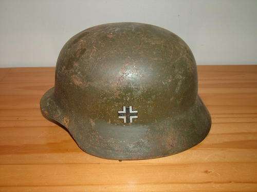RARE WW2 GERMAN HELMET - BIDDING STARTS @ R1