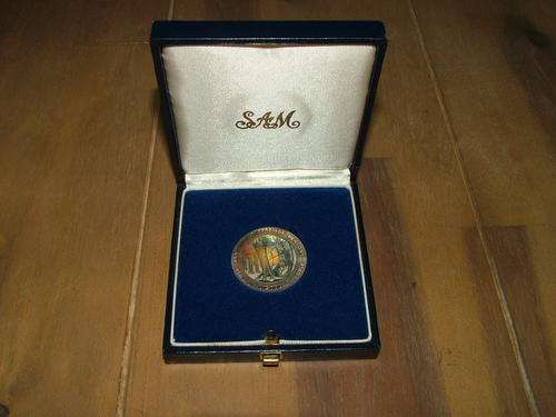 *** 1986 YEAR OF DISABLED PEOPLE PROOF PURE SILVER R1 COIN *** START @ CRAZY R1
