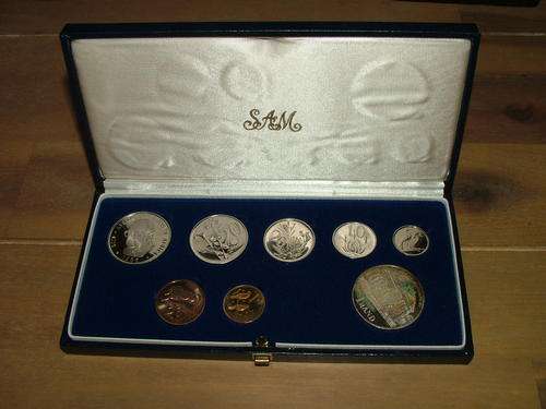 *** 1985 SOUTH AFRICA SHORT PROOF SET *** START @ CRAZY R1