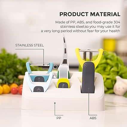 6-in-1 Stainless Steel Peeler