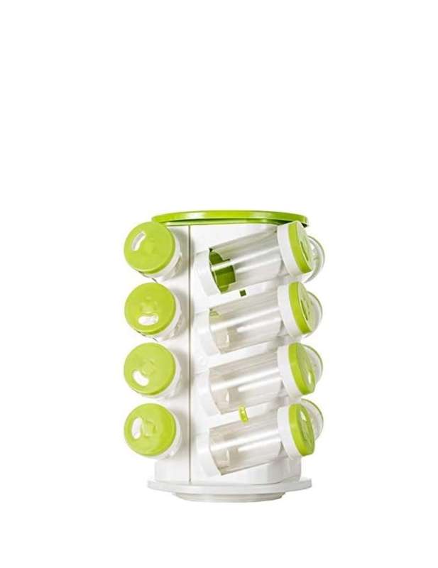 SPICE RACK WITH CUTLERY HOLDER
