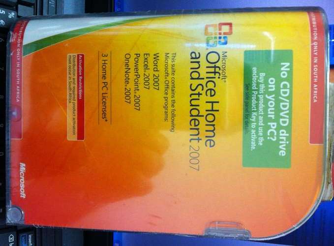 Microsoft Office Home and Student 2007