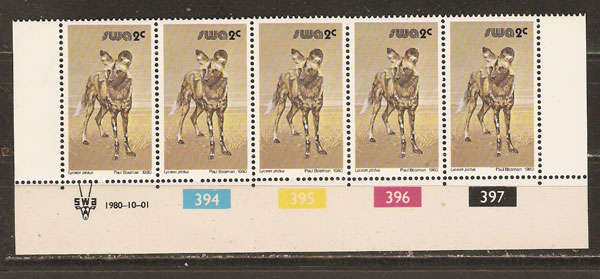 SWA 1980 - Definitive 2c  original print - SACC 359 MNH as per scan