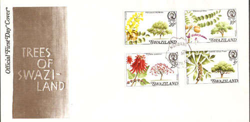 Swaziland 1978  - FDC Trees of Swaziland - offered in Fine used cond. - see scan below
