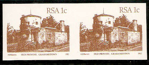 RSA 1982 4th Definitive - Imperfo. Pair - MNH - as per scan