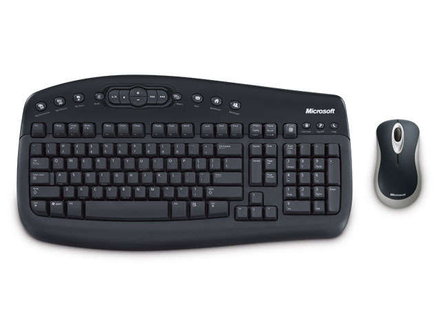 MICROSOFT WIRELESS KEBOARD+ MOUSE R1 NO RESERVE!!