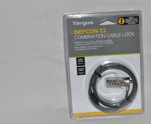 Targus Defcon combination cable lock