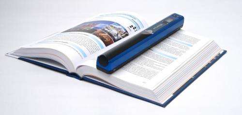 Iriscan Book 2 portable mobile scanner- Scan document, books, magazines, newspapers without computer