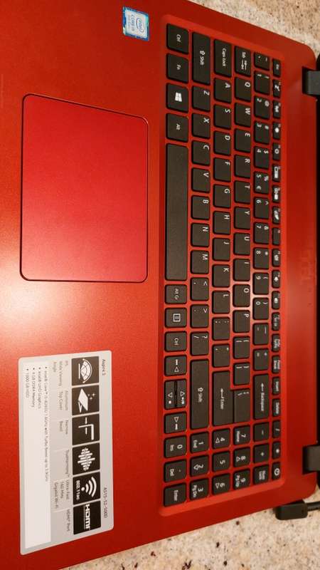 Acer Aspire 5 I5-8265U 4GB RAM 1TB Hdd 15.6 Inch Fhd Notebook - Red