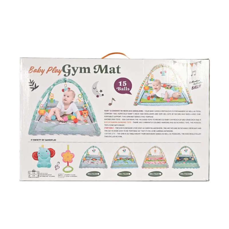 Tii Baby Play Musical Gym Mat 15 Balls