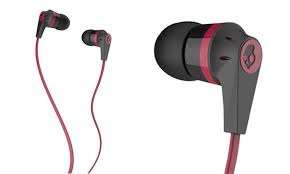 Skullcandy INK'D In-Ear - Black/Red Stereo Earbuds