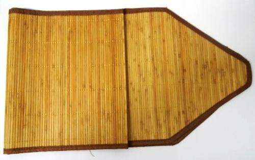Great Looking Caramel Bamboo Table Runner