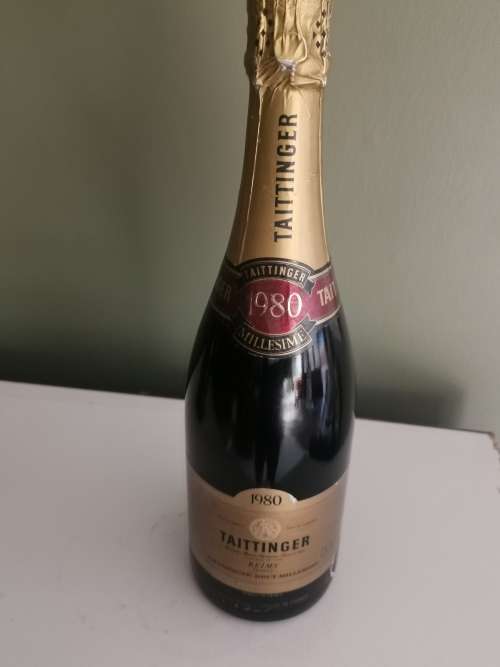 1980 FRENCH TAITTINGER BRUT CHAMPAGNE