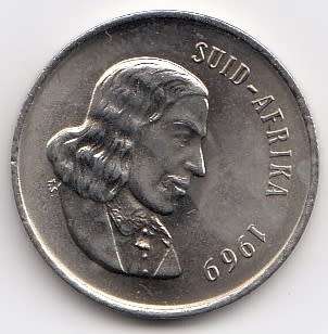 1969   20c   Coin     AFR           SUN4274