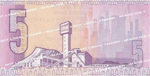 CL STALS   R5   NOTE  SOUTH AFRICA