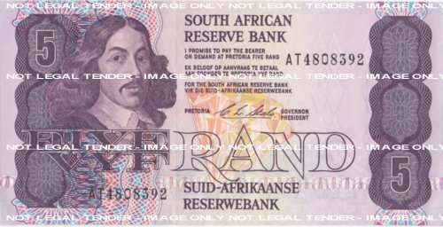 CL STALS   R5   NOTE  SOUTH AFRICA     SUNNOTE001