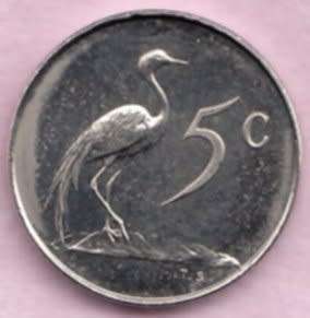 1965 5c ENGLISH COIN         SUN6008
