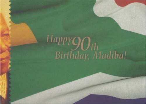 Official 2008 Mandela 90th Birthday Hard Cover FDC With 2 Mini sheets