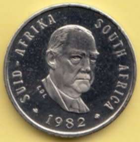 1982   5   Cent   Proof   Coin                SUN6027