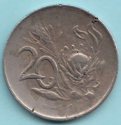 1965   20  Cent   Coin                SUN6191